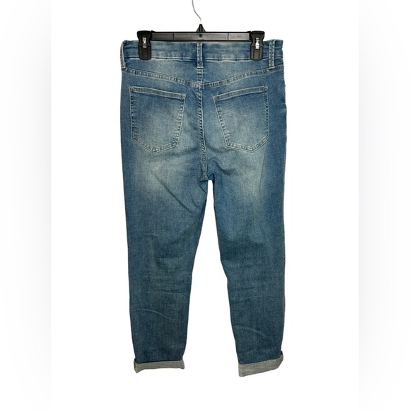 Pistola Light Wash Distressed Cropped Ankle Jean Size 29 - Picture 7 of 9